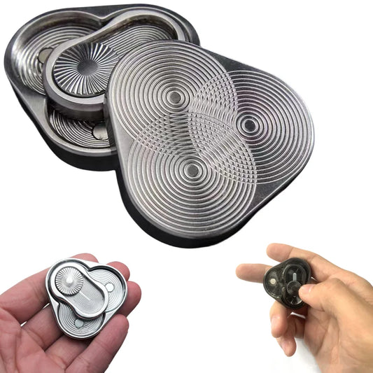 Children Magnetic Fidget Slider Adult EDC Metal Fidget Toy ADHD Hand Spinner Autism Sensory Toy Anxiety Stress Relief Adult Gift